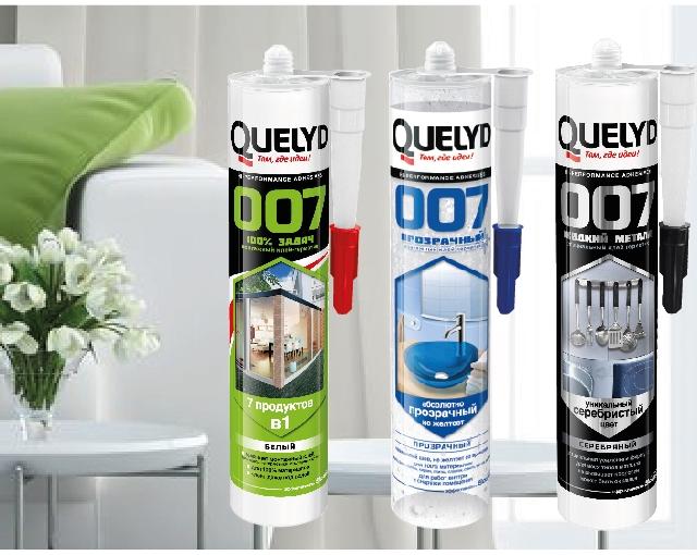 Клеи-герметики Quelyd 007 на основе МС полимеров
